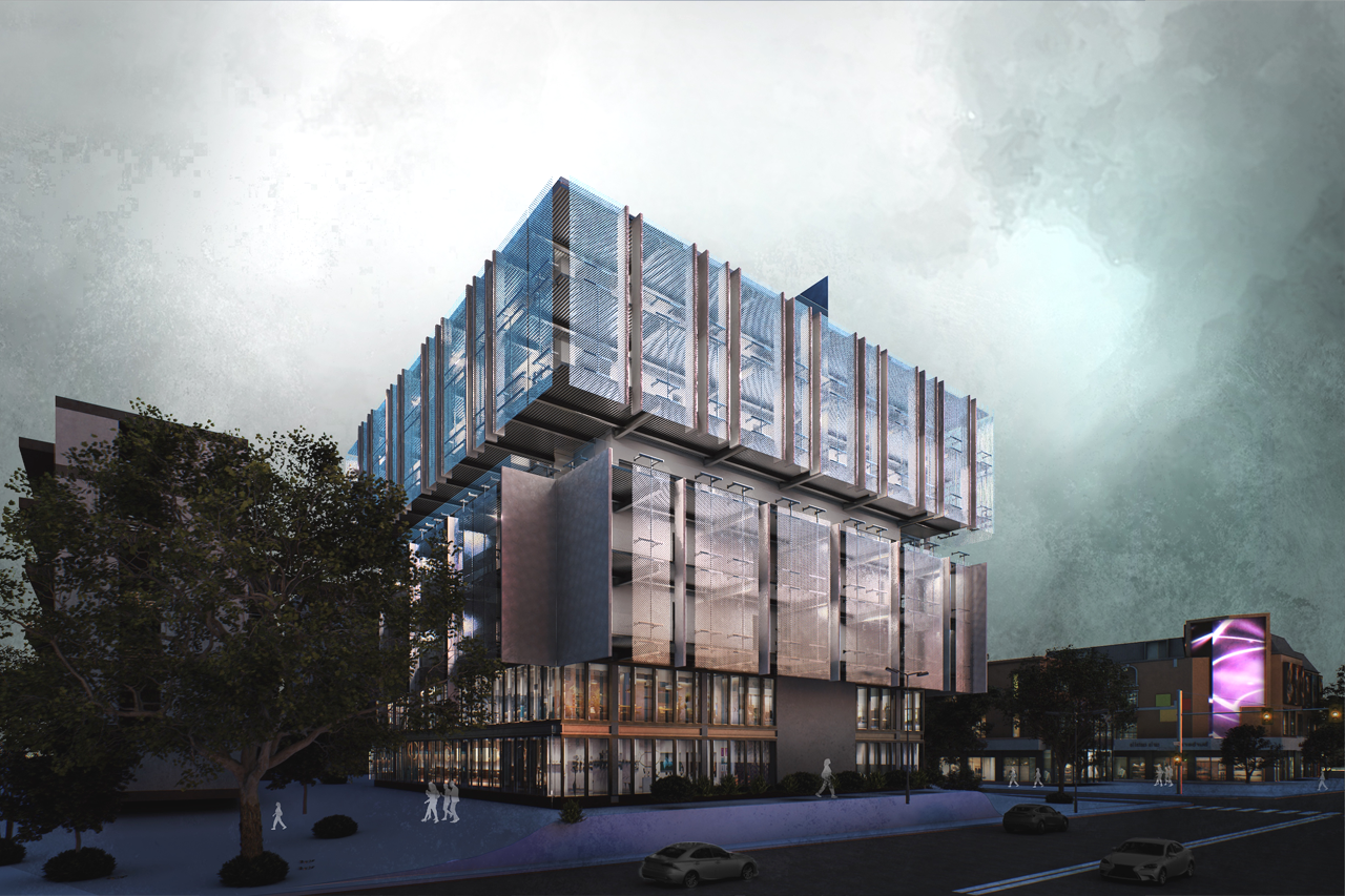 Neo Hall by FAU students, Pedro Fernandes, Yuji Kitamura, Jerry Velasquez